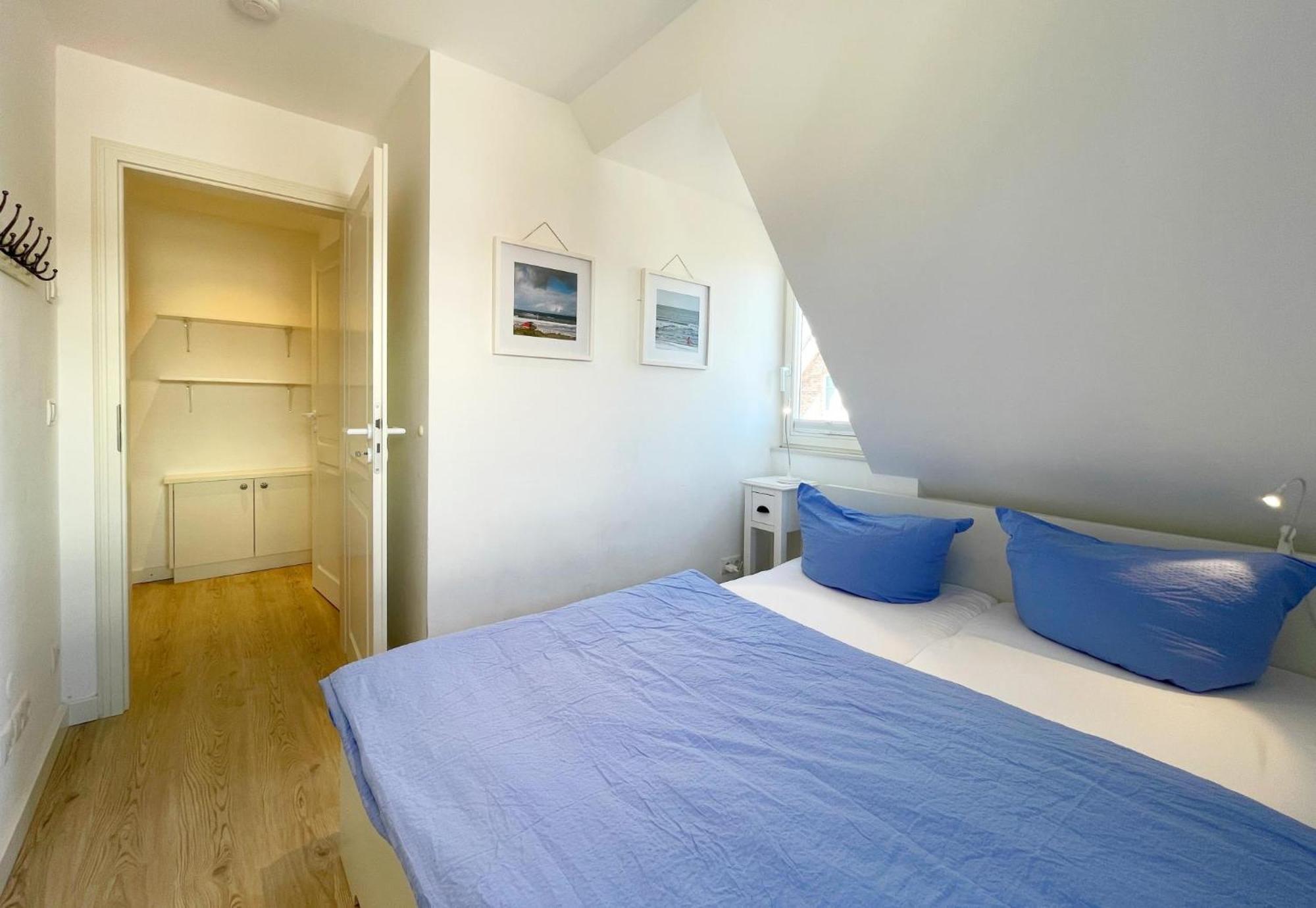 Apartamento Haus Dünenrose App 2 mit Balkon Westerland Exterior foto